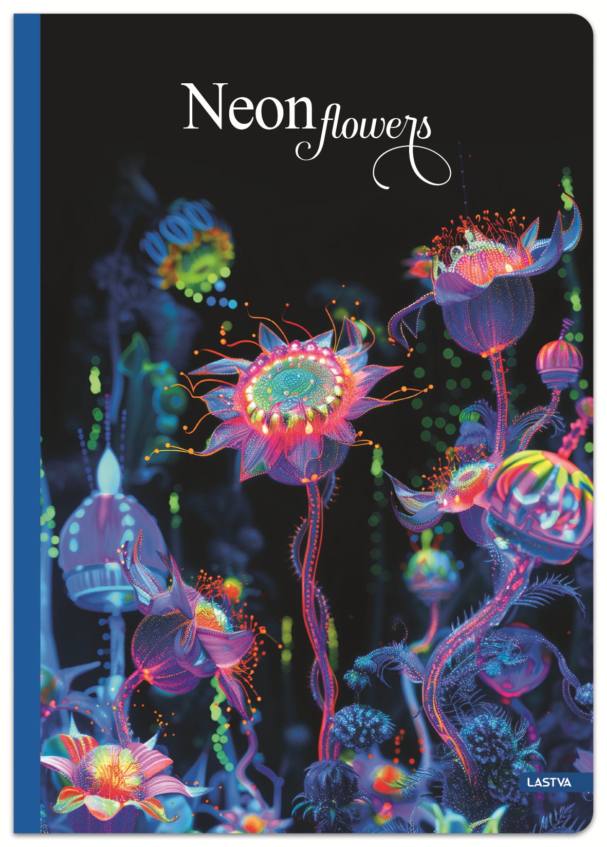 SVESKA TP 96 LISTOVA A4 KARO NEON FLOWERS (više dezena) - Knjižara Riznica Beograd